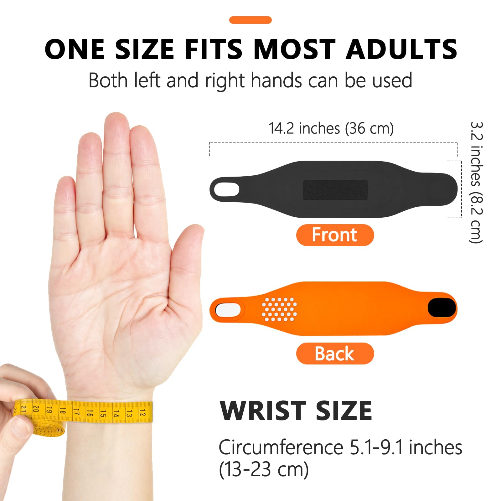 Aastin wrist brace uses hook and loop fasteners for targeted top and bottom stabilization.
