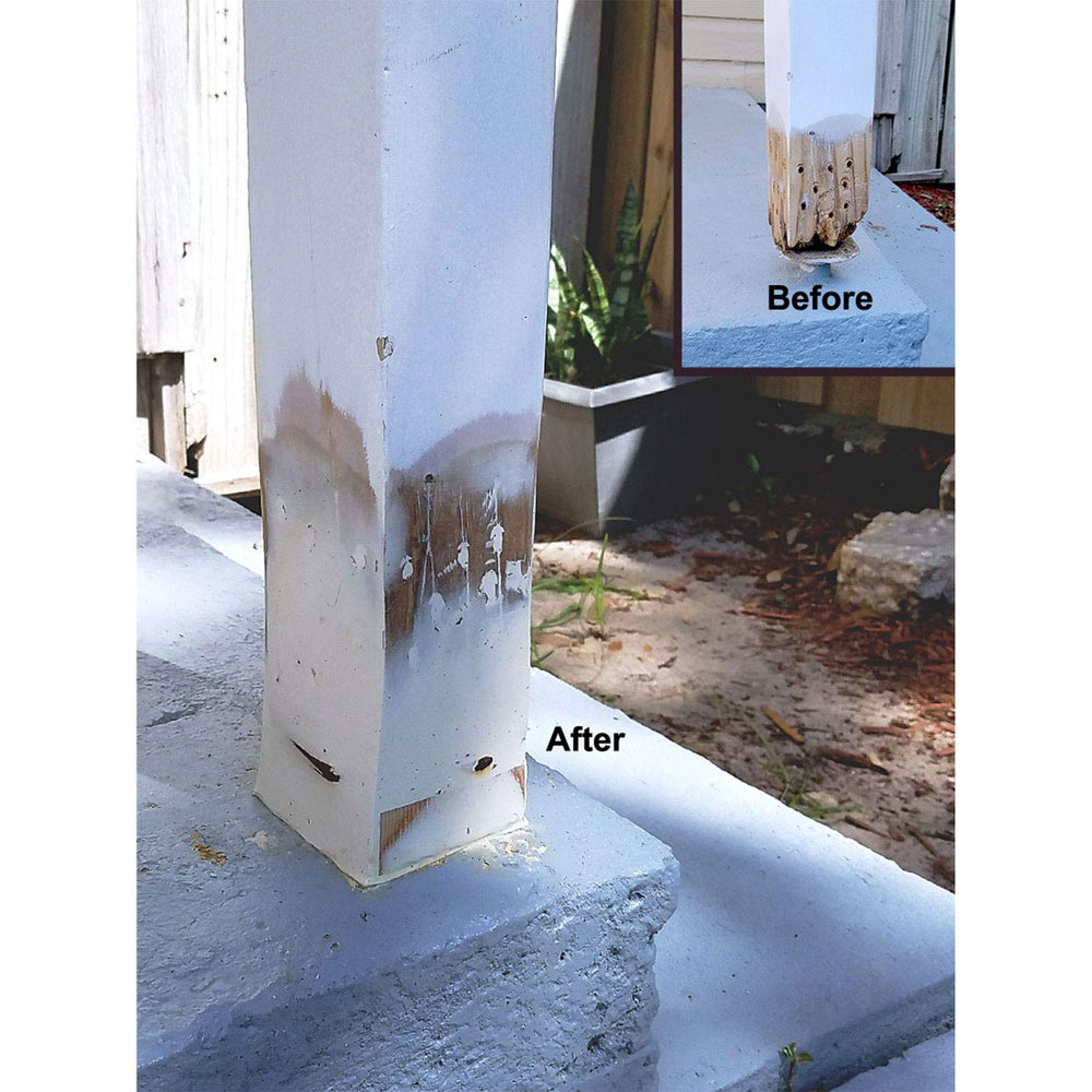 Greenguard certified Abatron WoodEpox provides low VOC and low odor for safer use.
