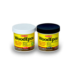 Abatron WoodEpox Kit packaging highlights the 12 oz two-part system for wood repair