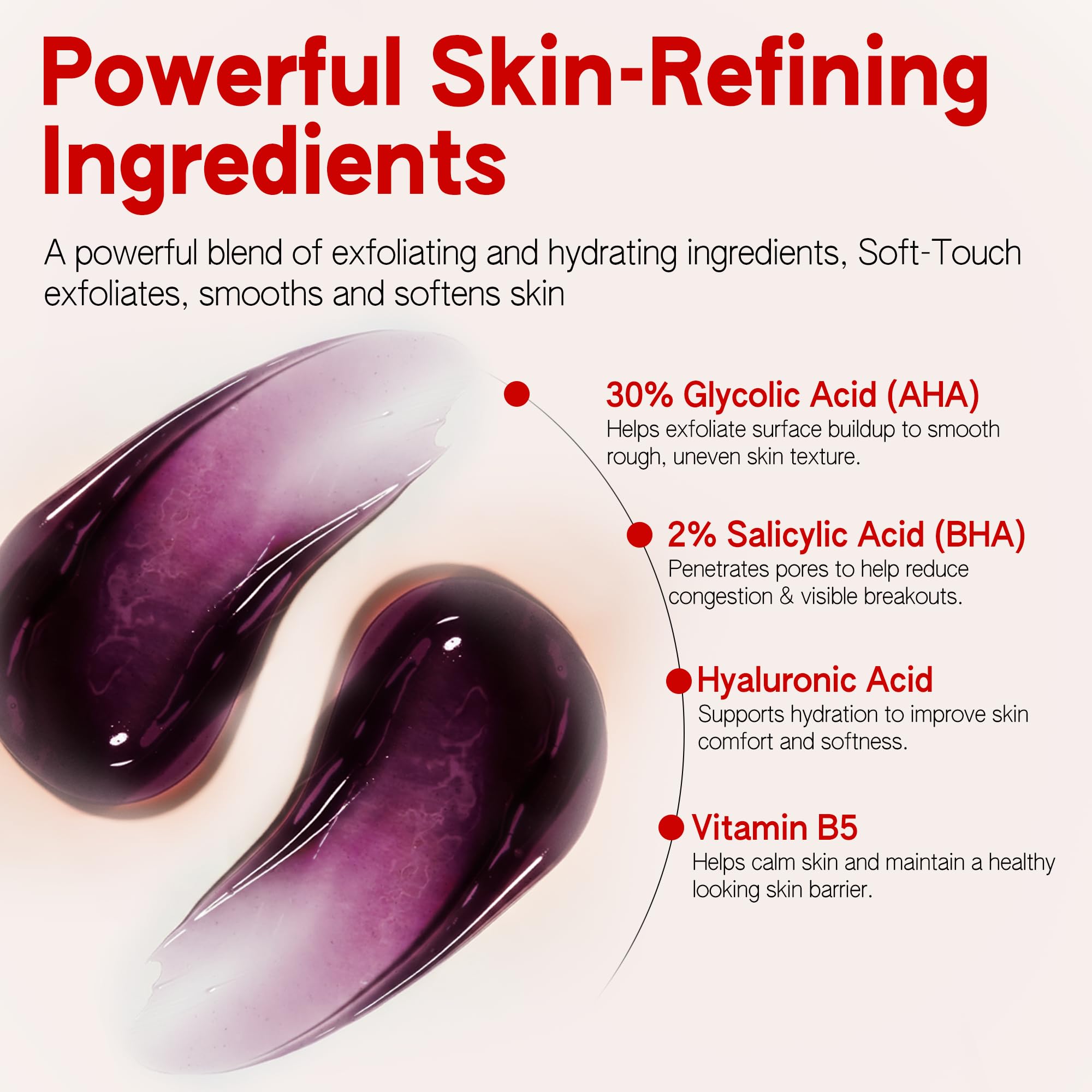 KP-affected area treated with ABI AME exfoliation to smooth patches.