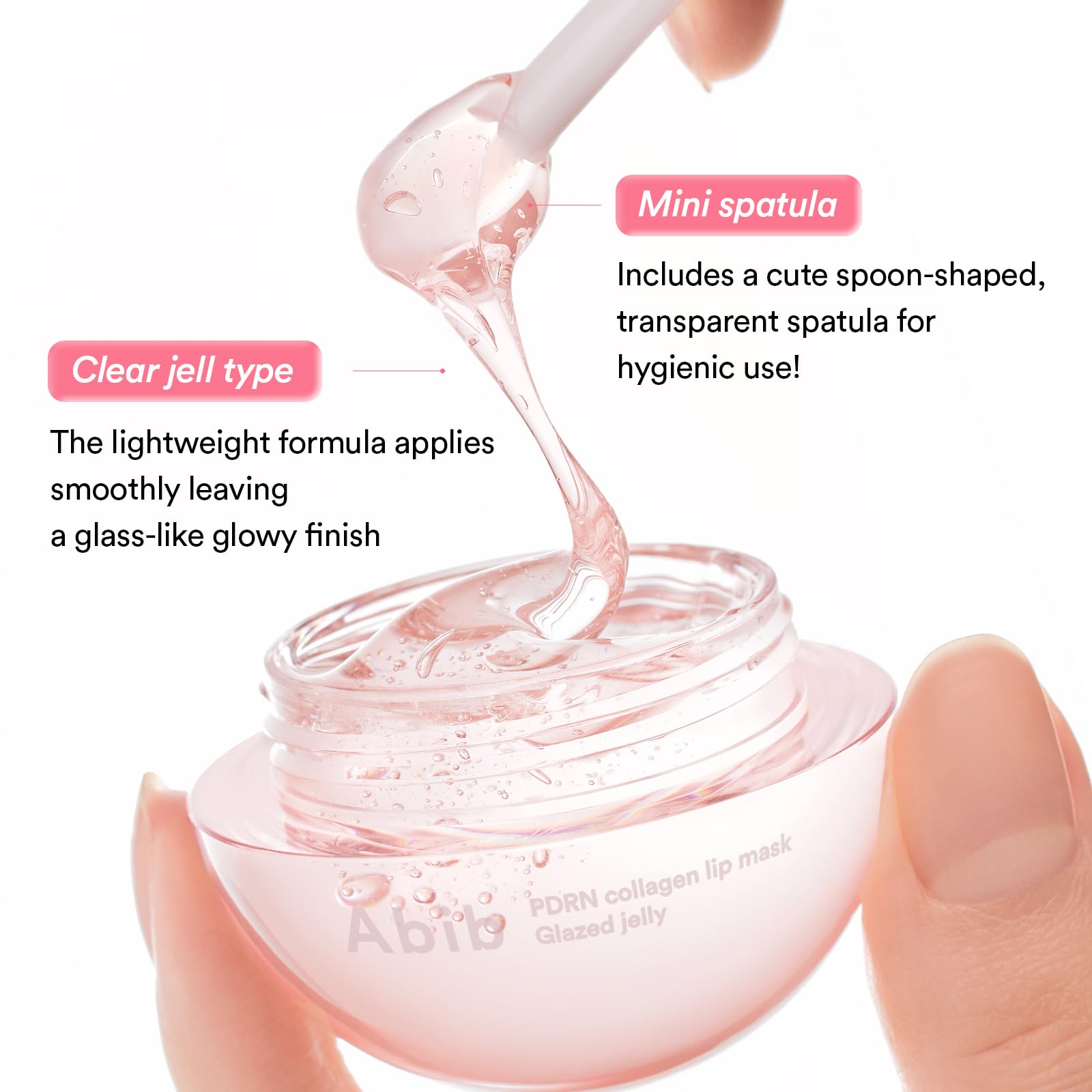 Abib everyday lip care benefits include hydration and improved texture.