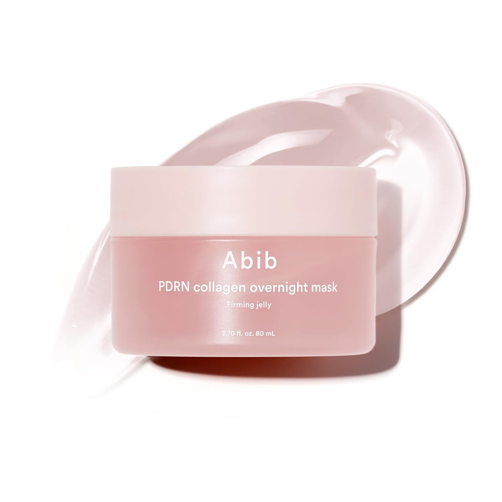 Abib PDRN Collagen Overnight Mask packaging with premium branding and nighttime hydration appeal