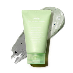 Abib Pore Clay Pack cleanser bottle with foam for gentle daily cleansing.