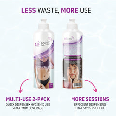 Absonic conductive gel 2-pack with easycap dispensing for mess-free setup