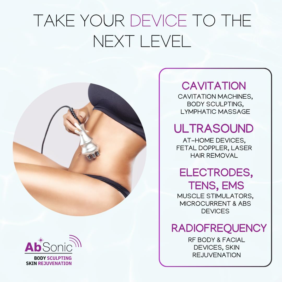 Absonic hypoallergenic conductive gel safe for all skin types