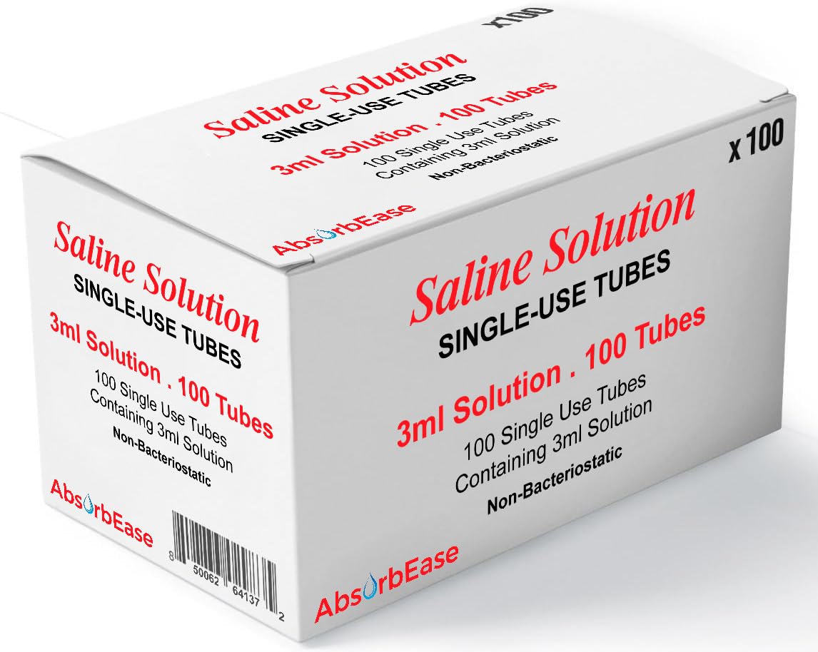 AbsorbEase 100-unit box ready for bulk replacement and longer use.