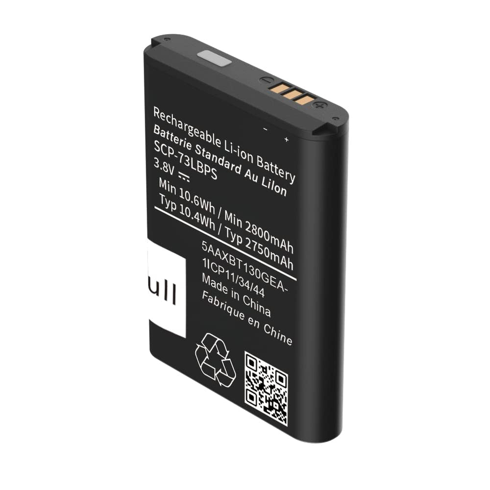 Abtter SCP-73LBPS battery packaging shows model and simple-use instructions