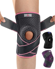 ABYON knee brace front view for all-day comfort and support