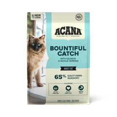 ACANA Bountiful Catch 10 lb bag for adult cats, convenient feeding