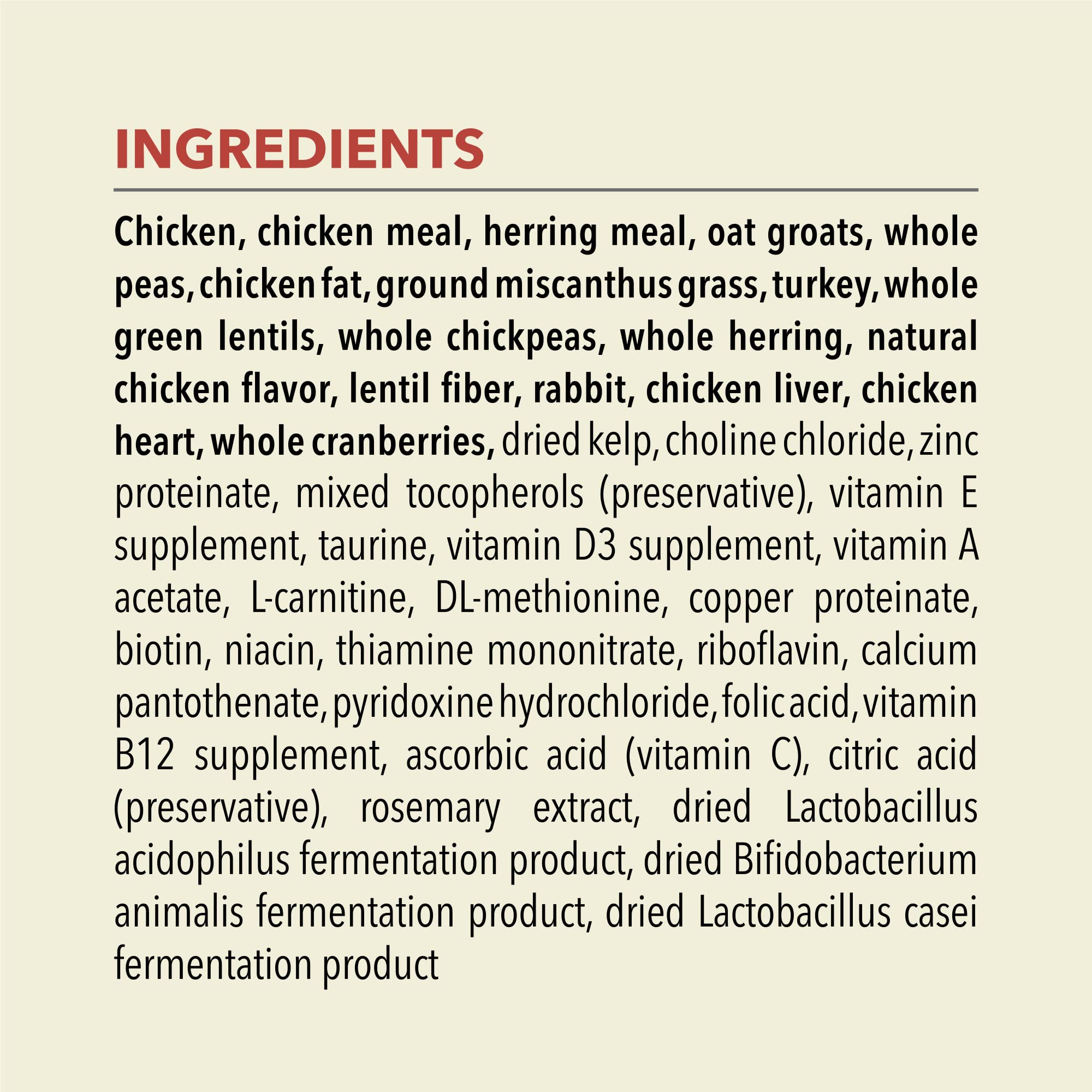 ACANA Indoor Entree free-run chickens and turkeys image suggests protein sources