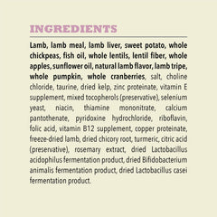 ACANA Singles raw lamb and liver highlight premium protein source for dogs