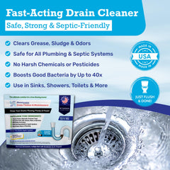 Scoop included demonstrates an easy maintenance routine with Accelerator by Dr. Pooper.