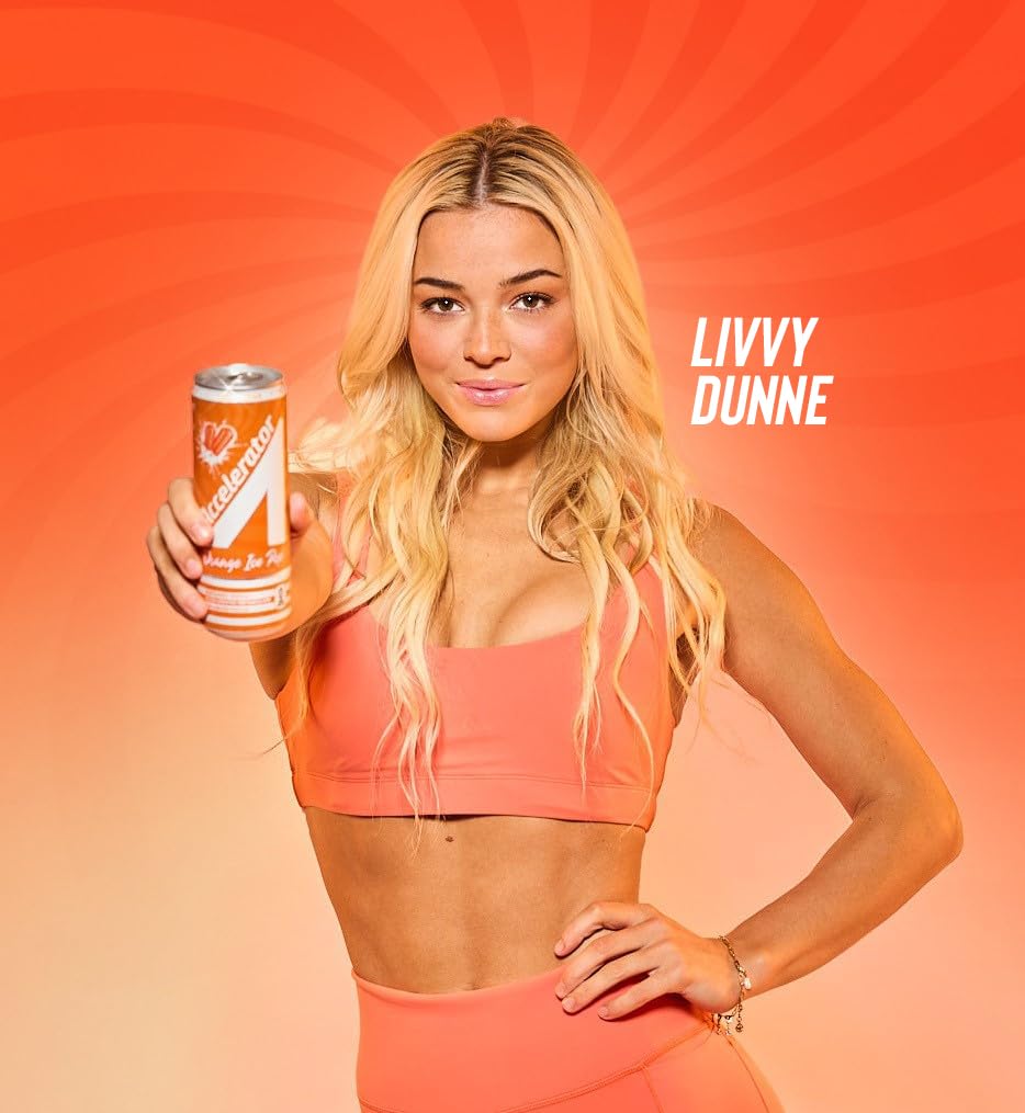 Active user drinking Accelerator during workout for sustained energy
