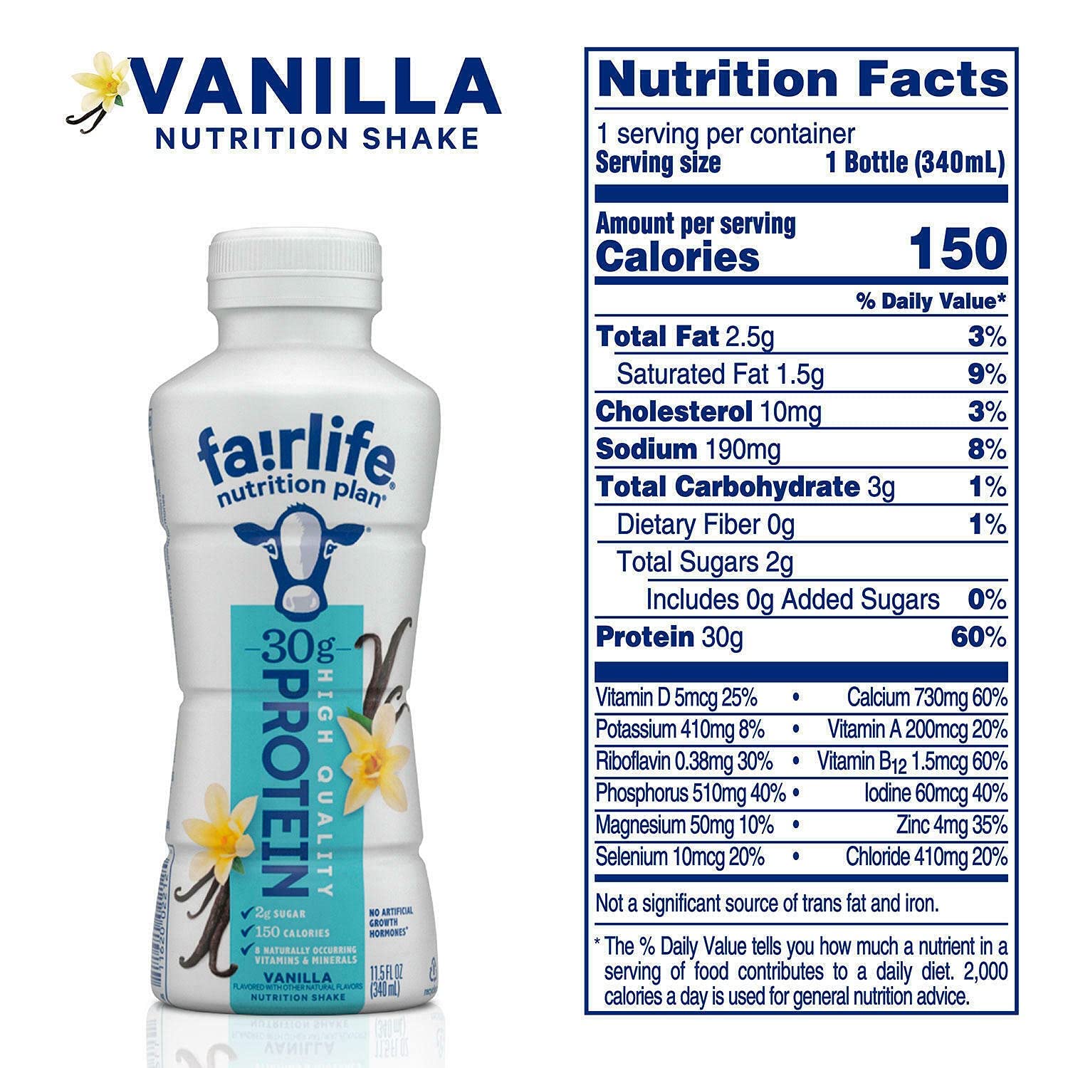 Accents Depot Fairlife Nutrition Plan Chocolate bottle pour for a rich flavor boost.