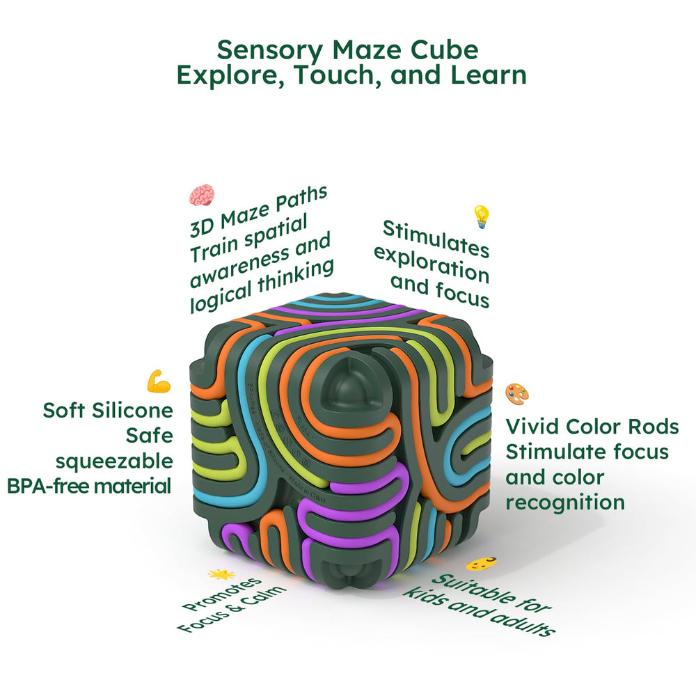 Accevo 3D Sensory Activity Board configuration demonstrates strings integrated for versatile play.