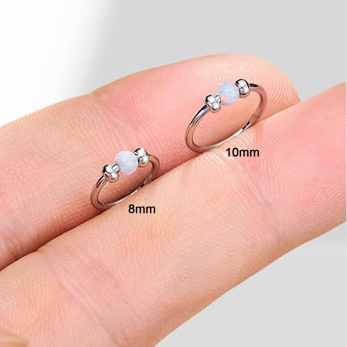 Accirrch multi-piercing friendly design supports mixed earrings styles.
