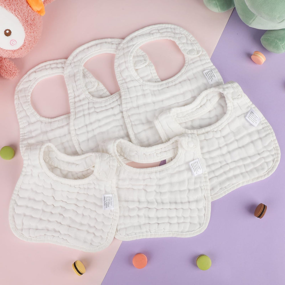 Accmor baby bibs easy to wash and quick-dry