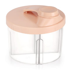 Accmor baby formula dispenser with four-compartment design for on-the-go feeding.