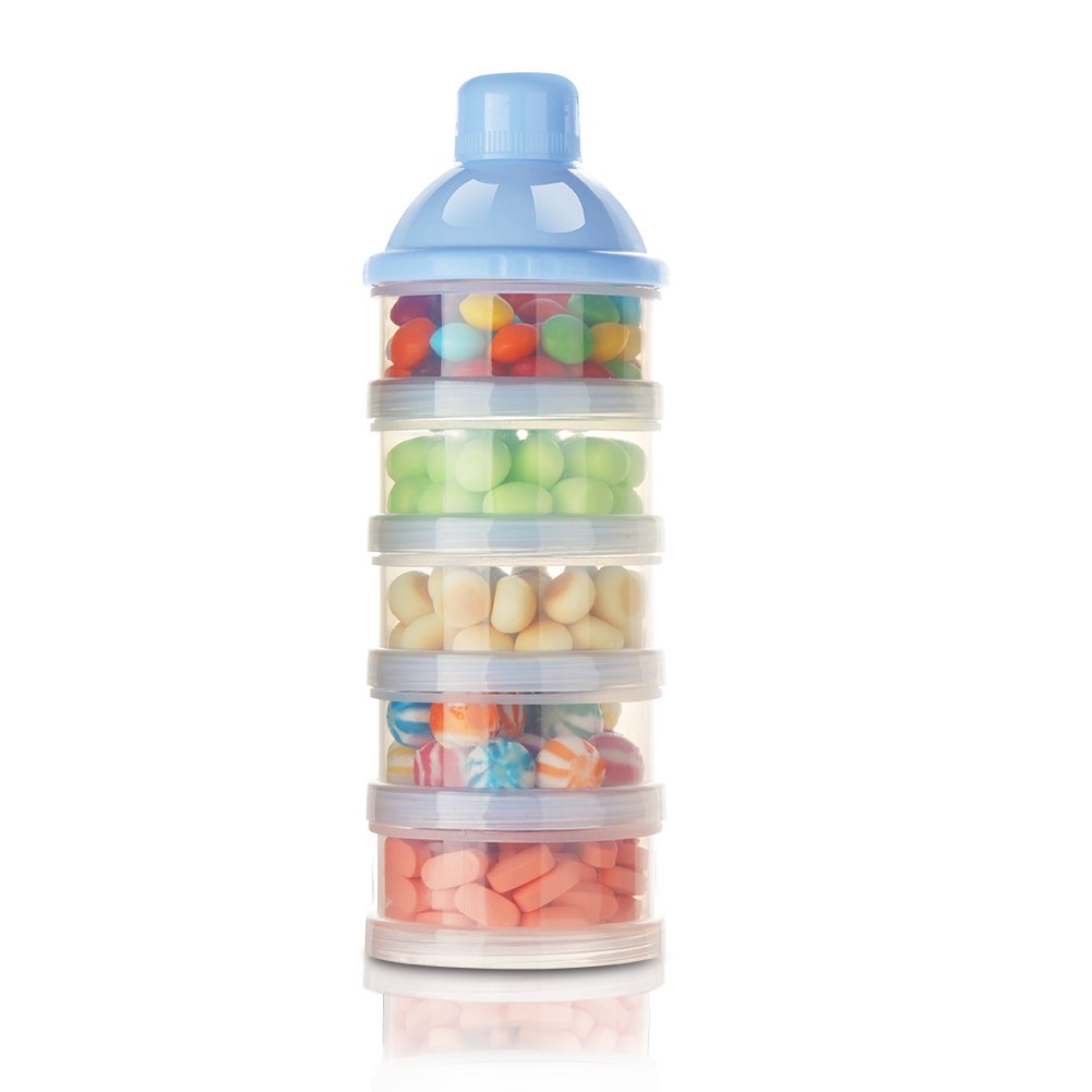 Accmor five-layer design for portioned milk powder on demand.