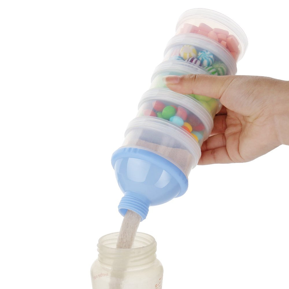 Accmor snack cups show versatility for oatmeal, nuts, and fruit.