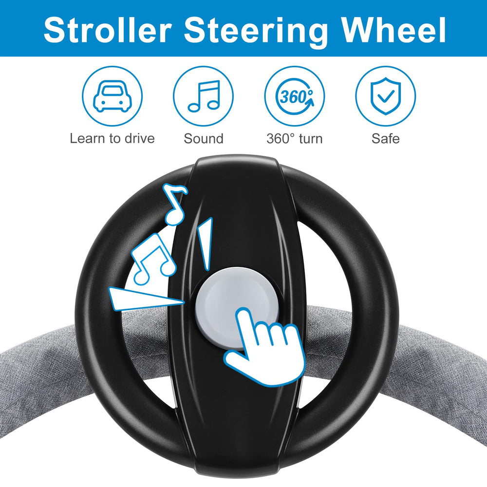 Accmor universal-fit design works on strollers, carts, and more
