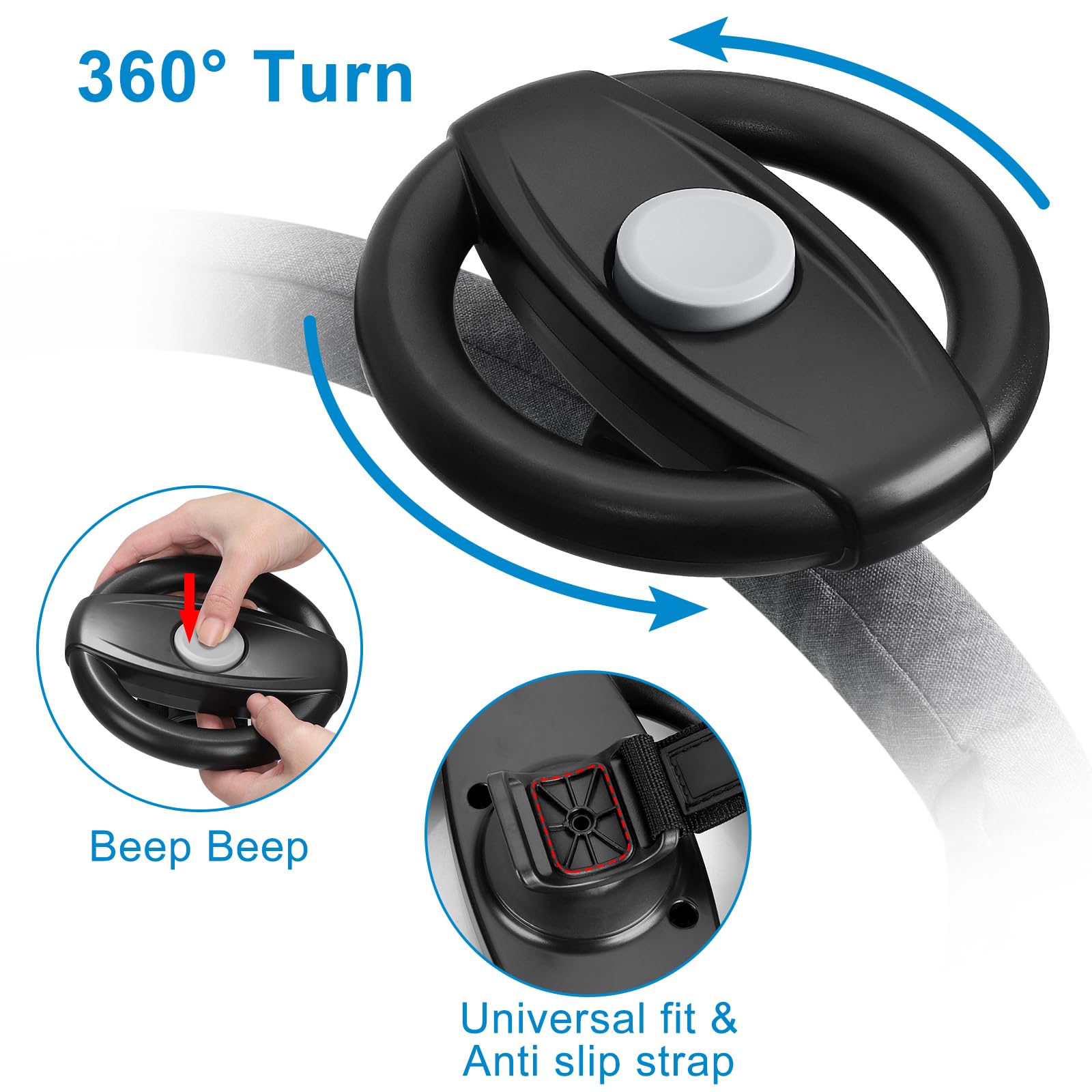 Accmor stimulation with sound and steering boosts interactive play
