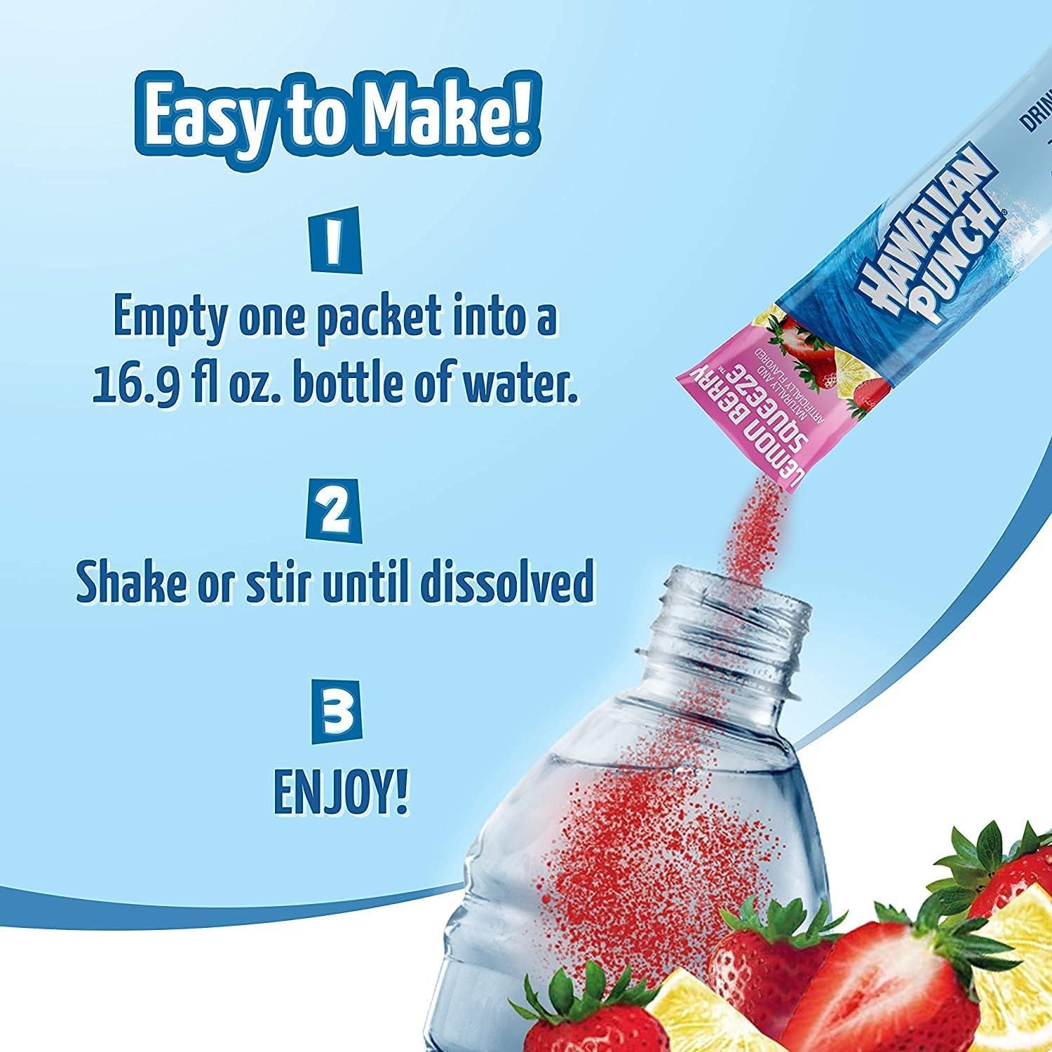 Accpo Hawaiian Punch Paradise variety pack on table for family refreshment.