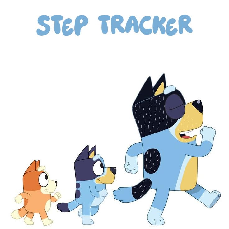 Accutime Bluey smartwatch games on screen for learning fun