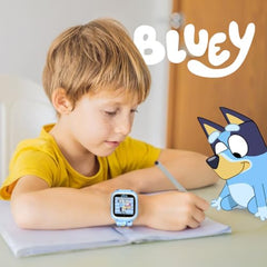 Accutime Bluey smartwatch pedometer tracks steps during play