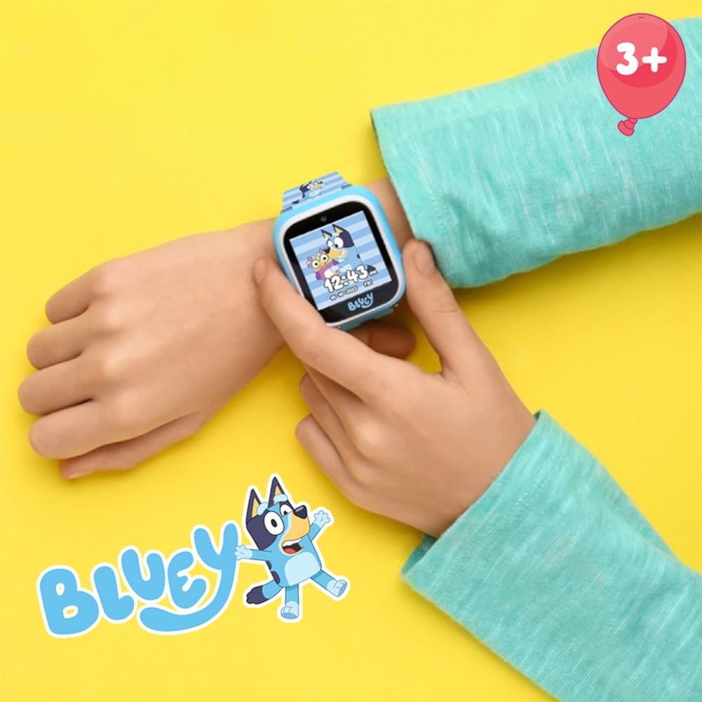 Accutime Bluey smartwatch USB charging for quick power