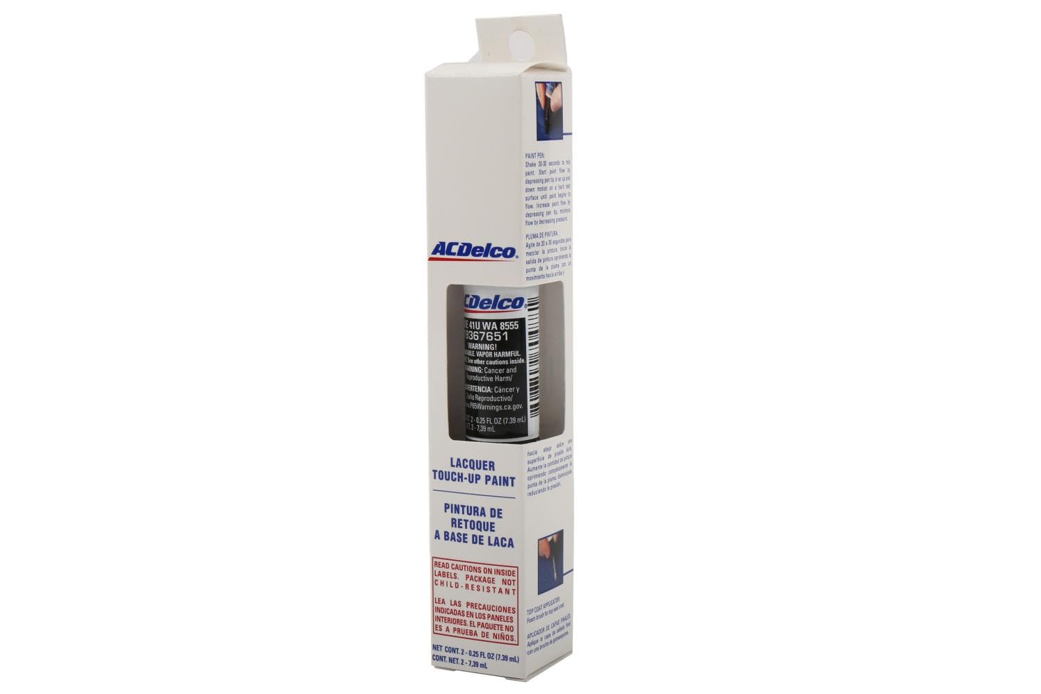 ACDelco WA8555 four-in-one touch-up pen close-up color-match for GM vehicles