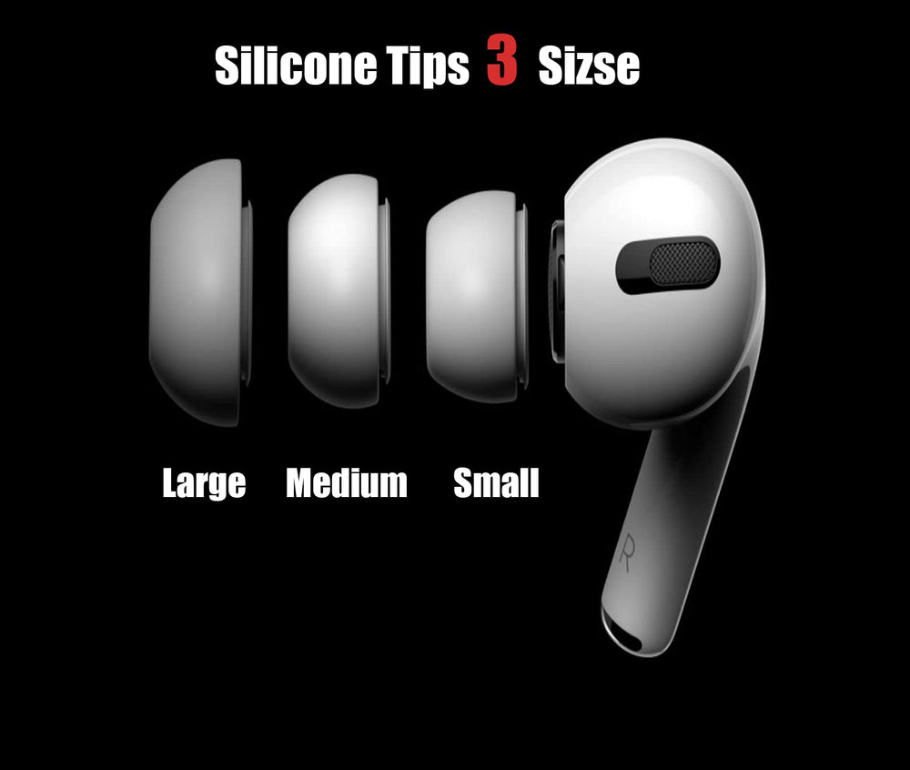 Acediar AirPods Pro compatible tip installs easily and fits the charging case securely