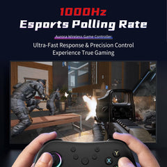 AceGamer Aurora II 1000mAh battery supports longer play sessions