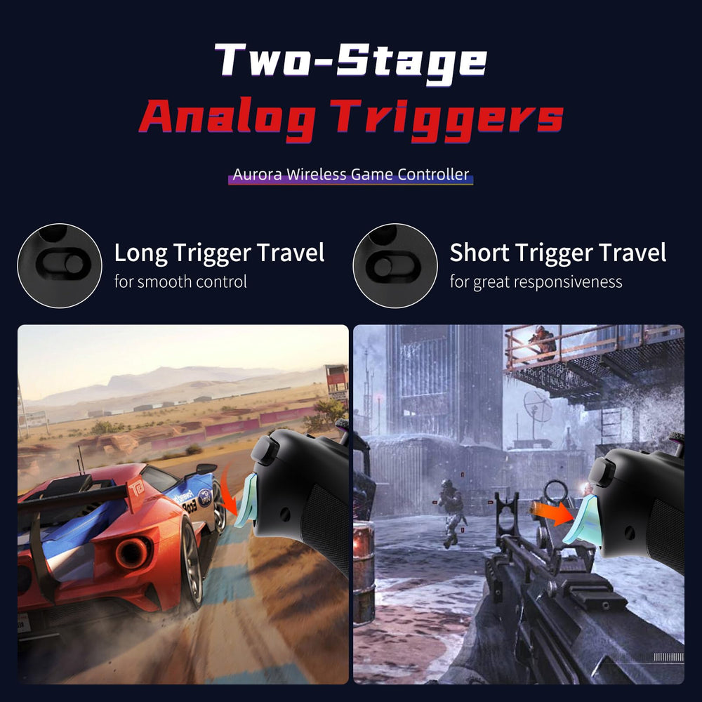 AceGamer Aurora II multi-platform compatibility across PC, Switch, iOS, Android