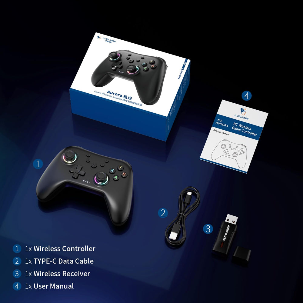 AceGamer Aurora II power-saving mode preserves battery life