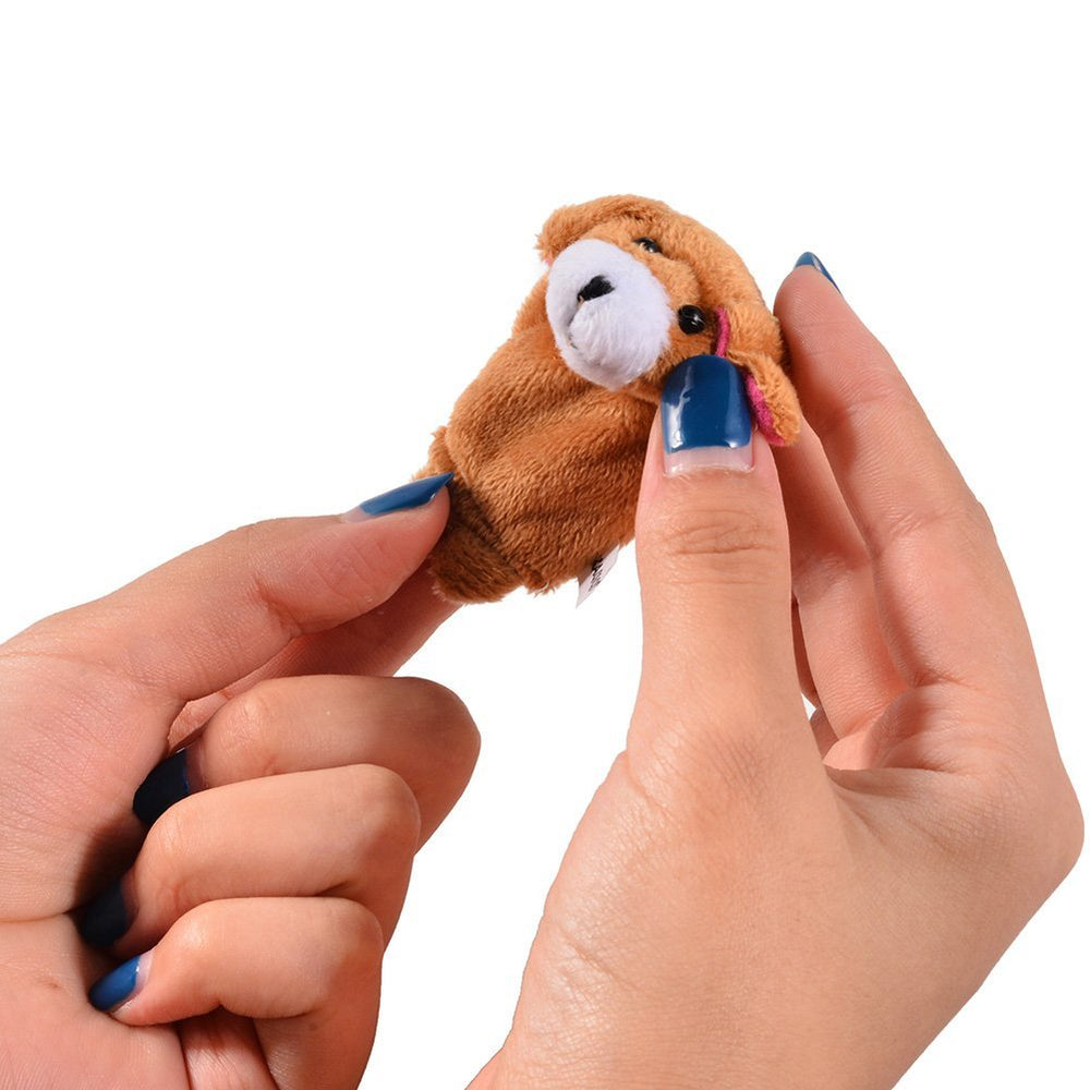 Acekid dog finger puppet invites lively dialogue during pretend play.