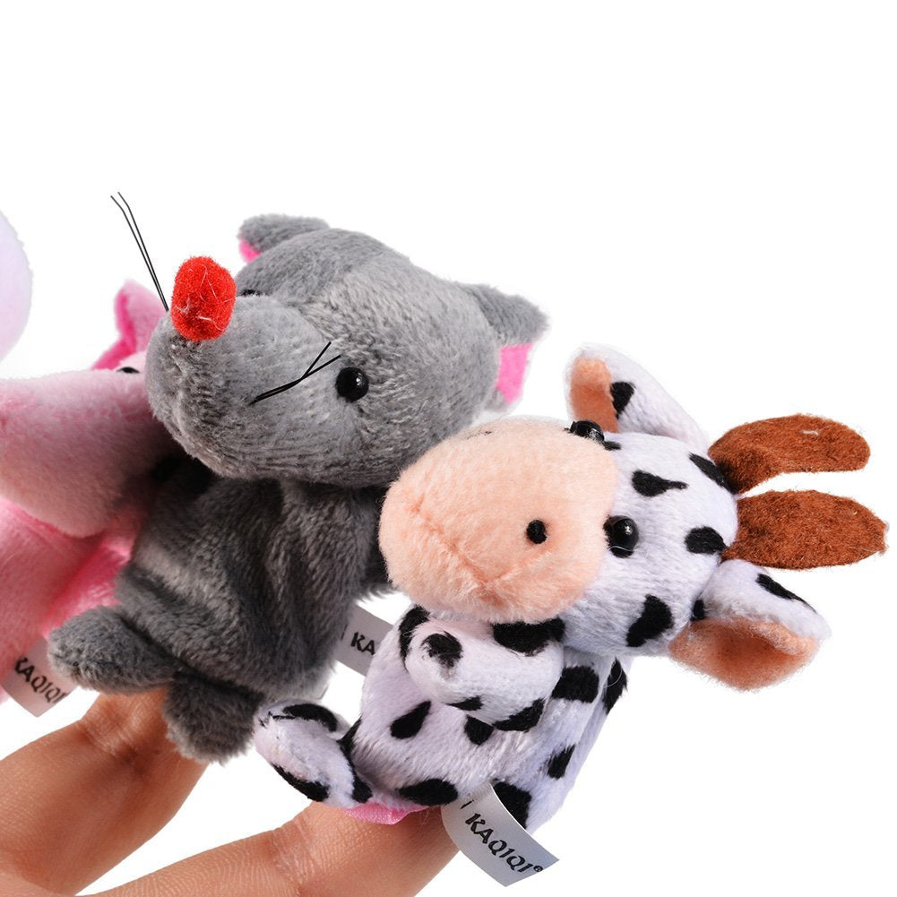 Acekid panda finger puppet encourages creative play and animal learning.