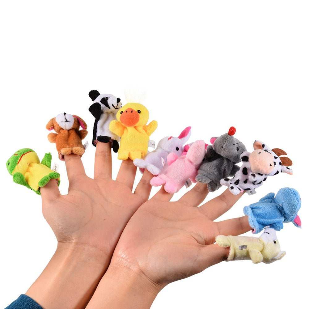 Acekid rabbit finger puppet sparks gentle roleplay and conversation.