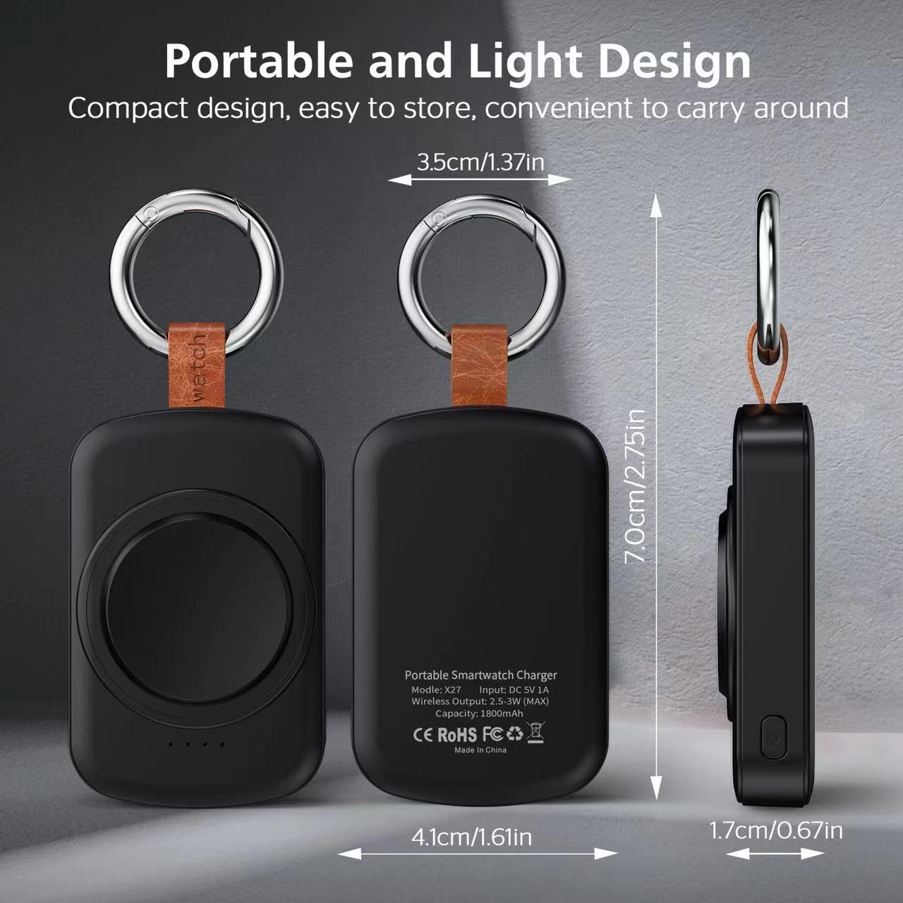 ACEQINGSE USB-C cable included for quick universal charging.