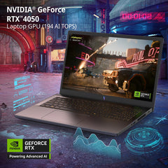 Acer Nitro V 15.6-inch IPS display delivering sharp, fast-paced action