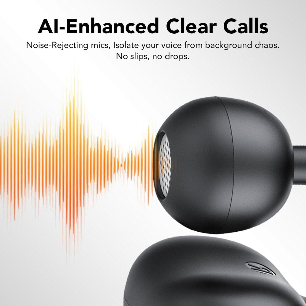Achifine ergonomic open-ear hook adapts to small ears securely.