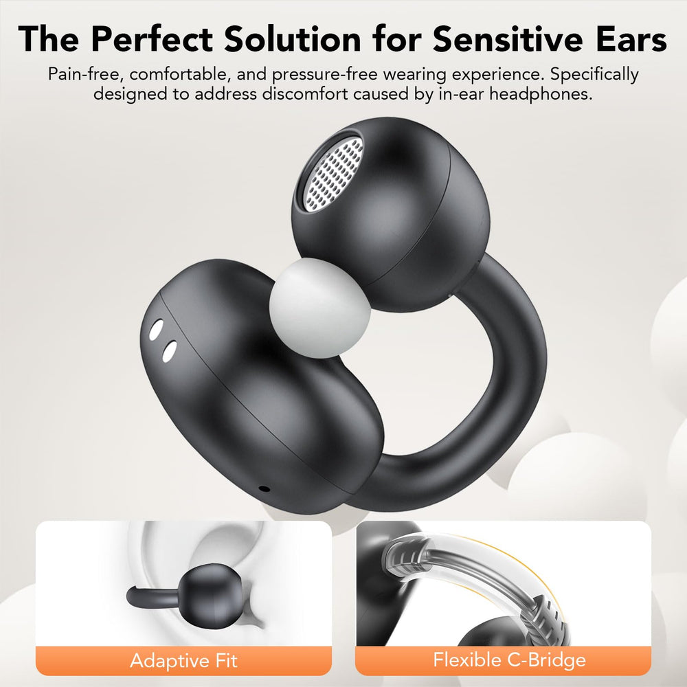 Achifine earbuds with noise-cancelling mic for crystal-clear calls in noisy environments.