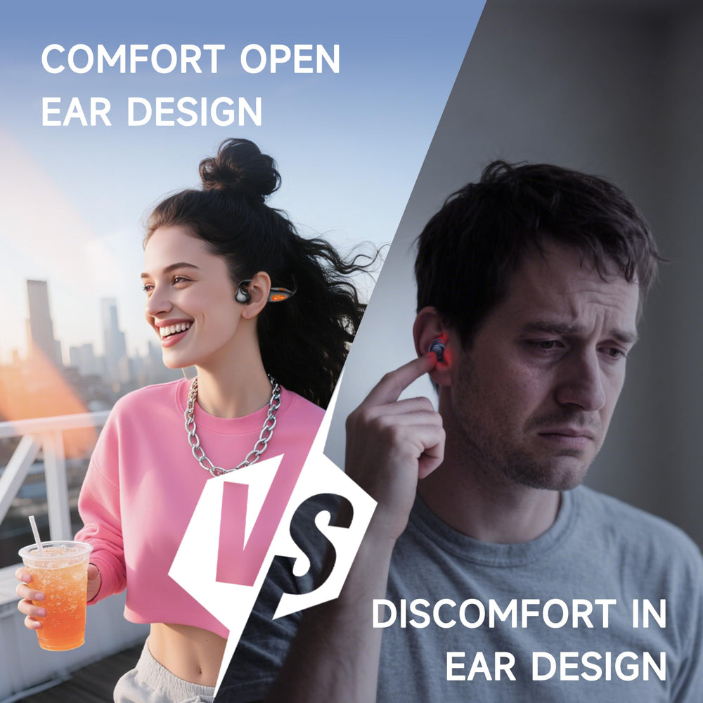 Acjohtin lightweight headphones offering all-day comfort