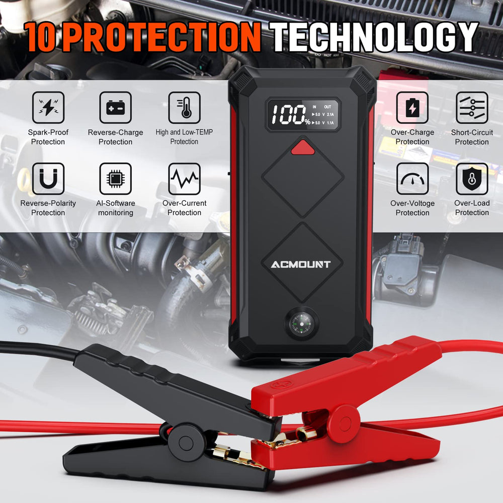 Acmount P100 LED flashlight illuminates dark roadways