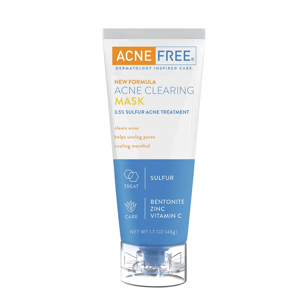 AcneFree use on chest, back, and neck for targeted care.