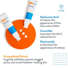 AcneFree Niacinamide close-up highlighting balanced skin and minimized pore appearance.