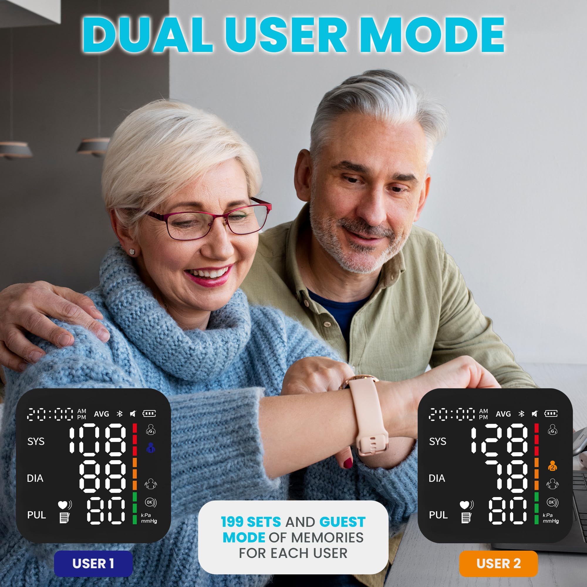 Acnis BP Monitor designed for home use with simple setup