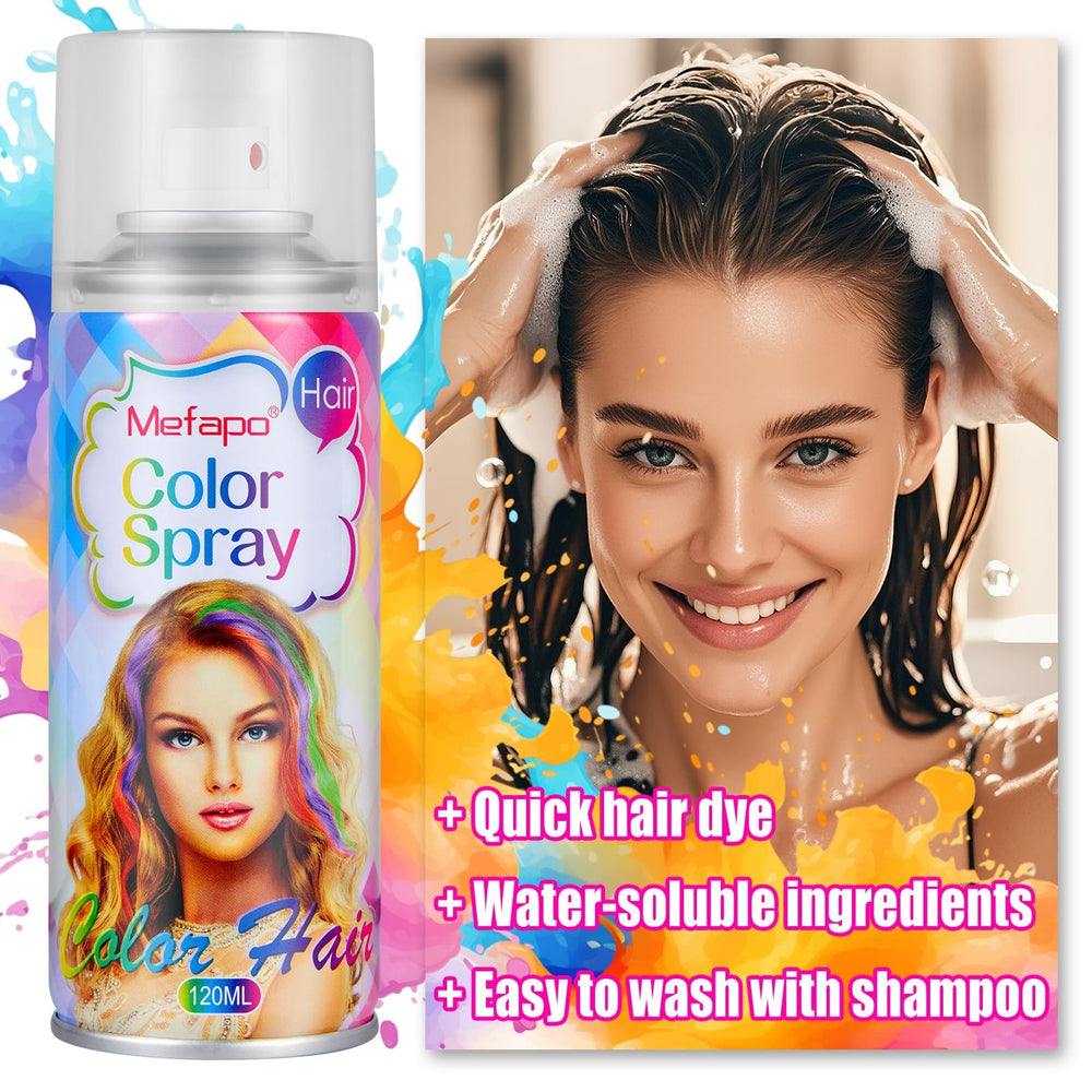 Kids and adults using Acomler color spray for playful styles