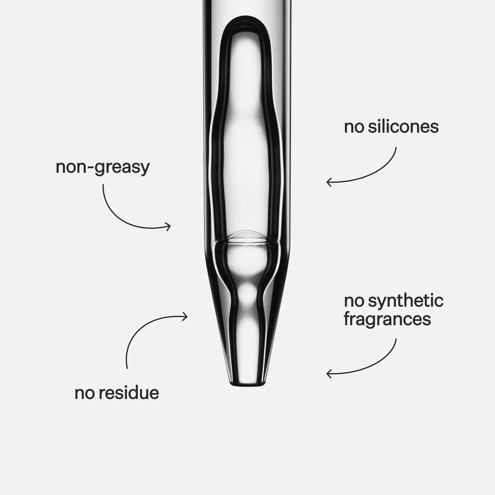 ACT+ ACRE ingredients feature apple stem cells and bamboo extract for scalp health.
