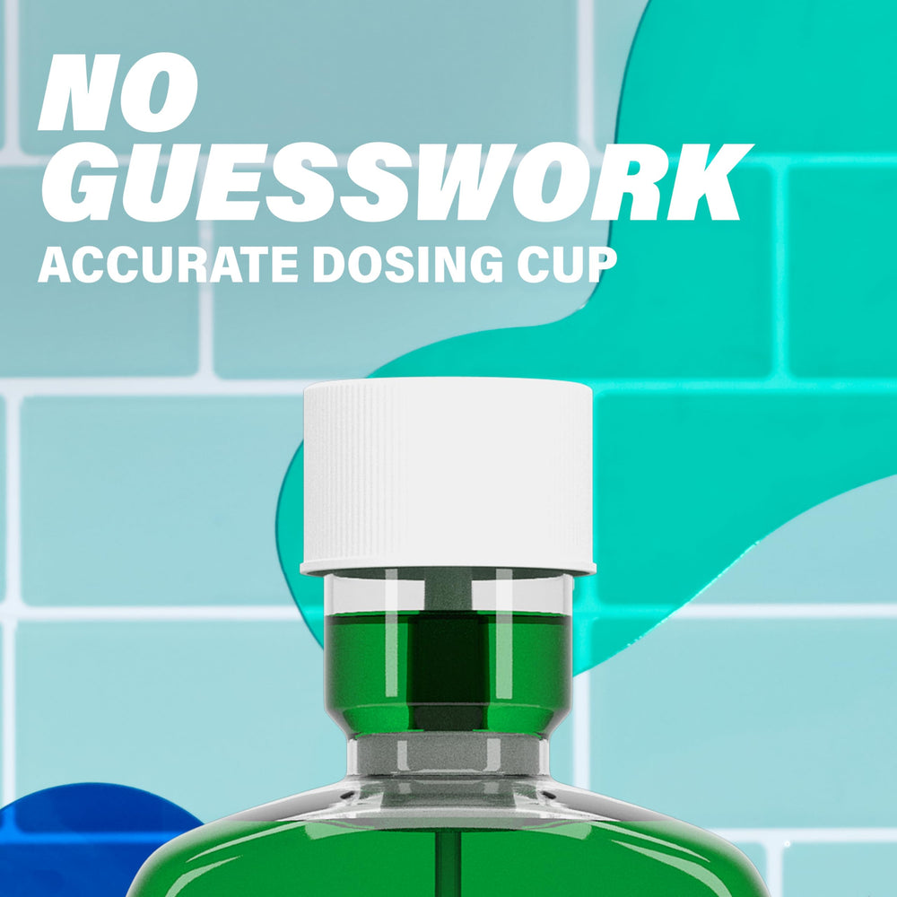 ACT Anticavity Mint Mouthwash cap and bottle ready for daily rinse